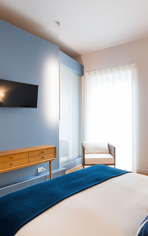 Monumento Apartament: slaapkamer