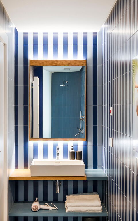 Monumento Apartament: Badkamer