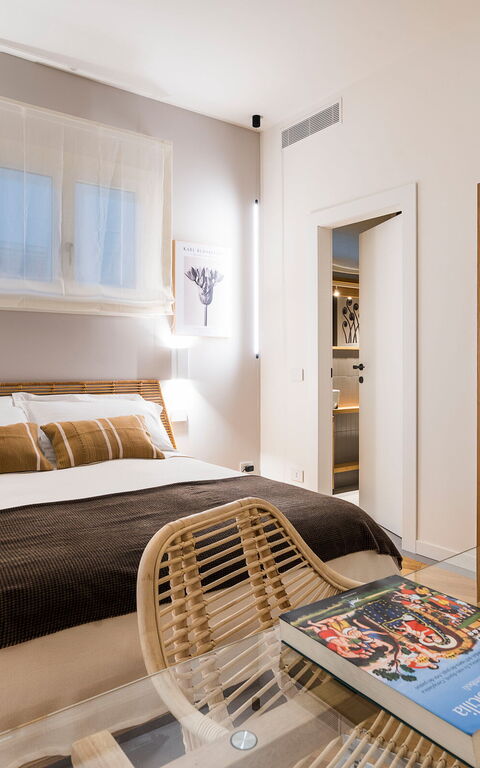 Monumento Apartament: slaapkamer