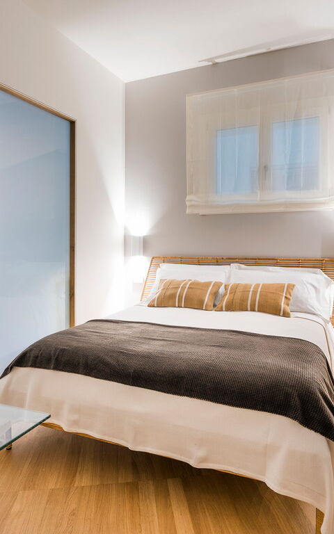 Monumento Apartament: slaapkamer