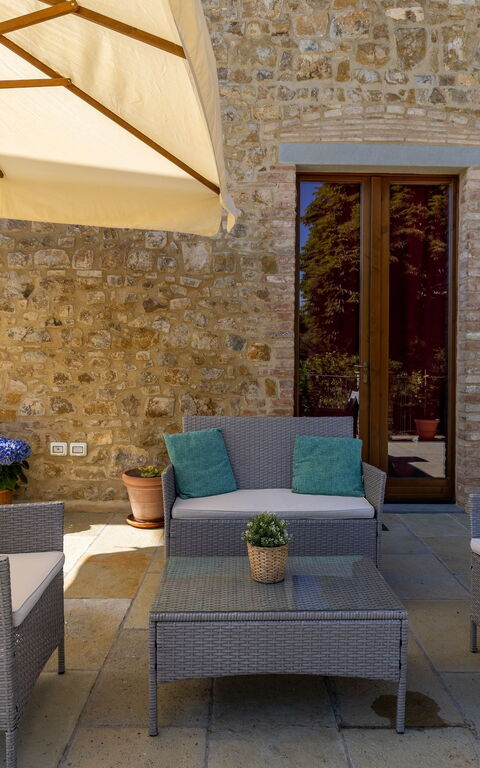 Tenuta Macericca: Buitenkanten, Buitenshuis