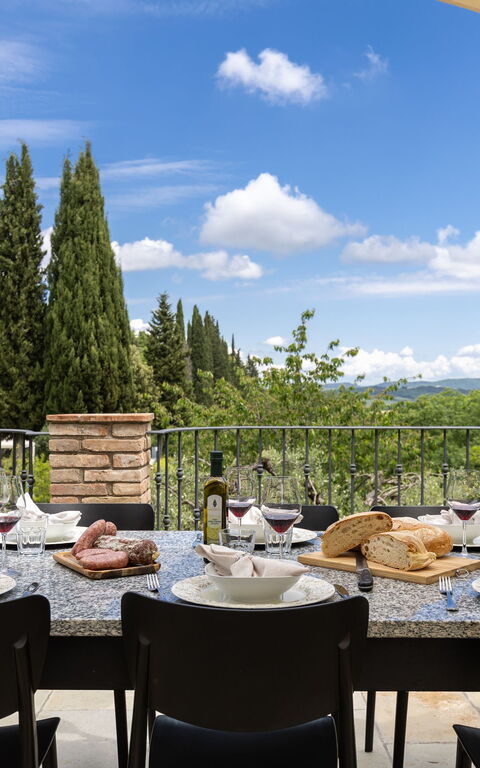 Tenuta Macericca: Balkon / terras / patio, Buitenkanten, Buitenshuis