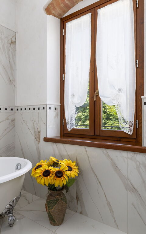 Tenuta Macericca: Badkamer