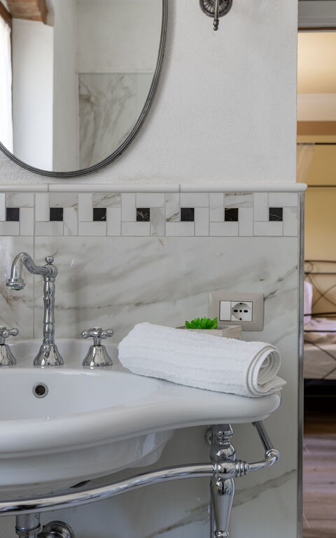 Tenuta Macericca: Badkamer