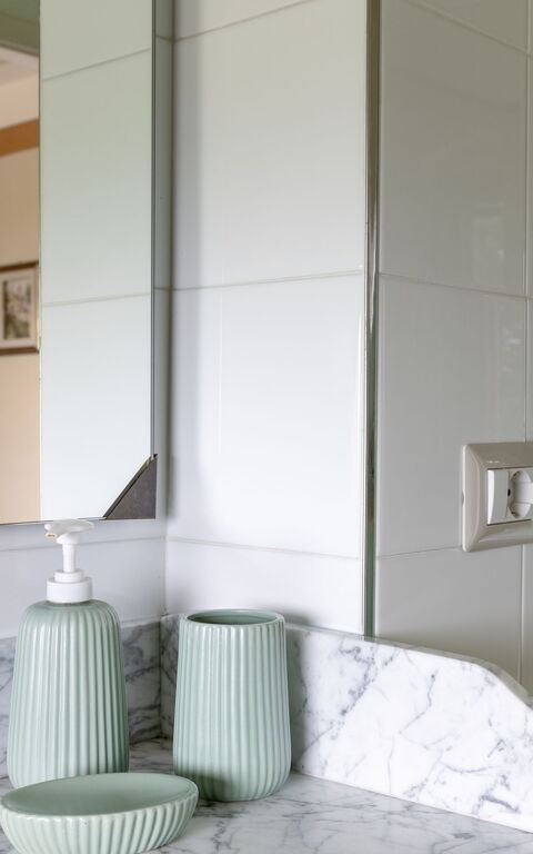 Tenuta Macericca: Badkamer