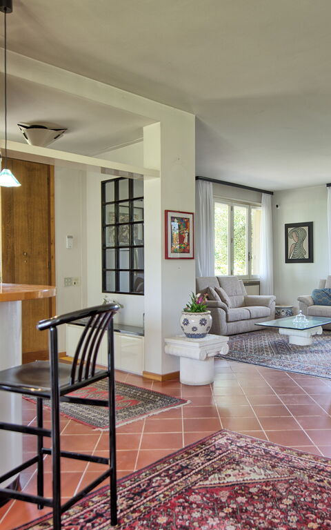 Villa Adriana: Woonkamer