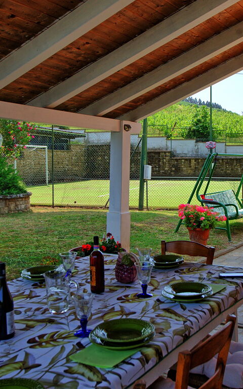 Villa Adriana: Balkon / terras / patio, Buitenkanten, Buitenshuis