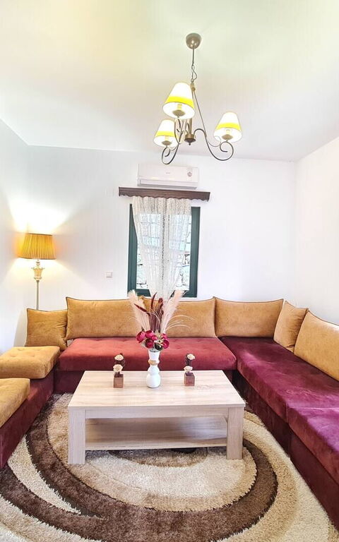 Villa Nikolas: Woonkamer