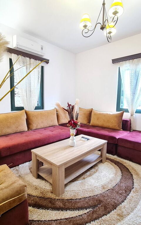 Villa Nikolas: Woonkamer