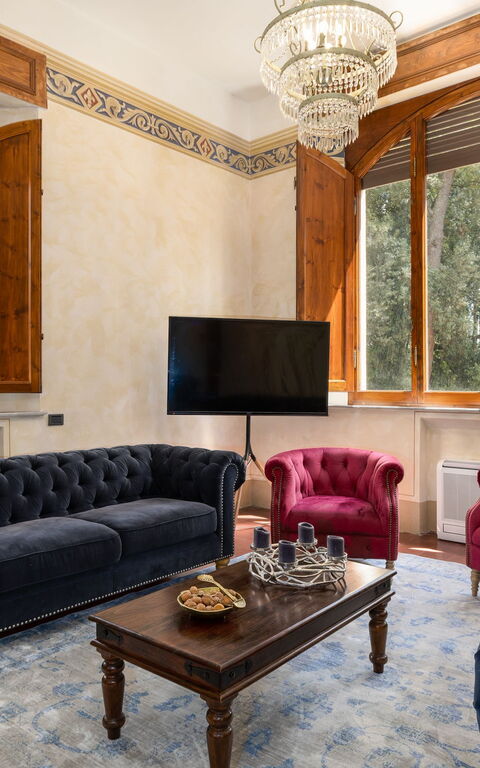 Villa Silvia: Woonkamer