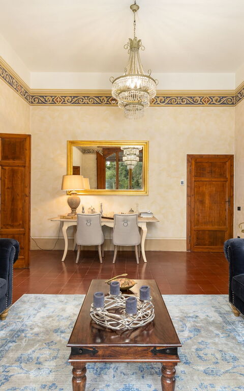 Villa Silvia: Woonkamer