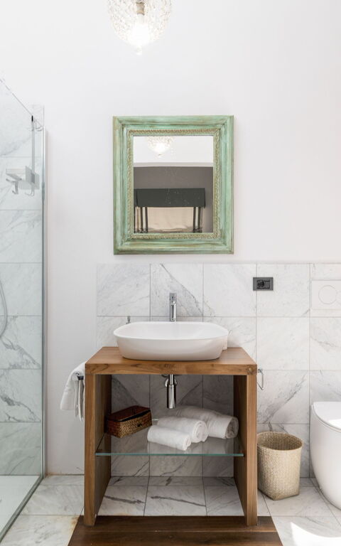 Villa Silvia: Badkamer