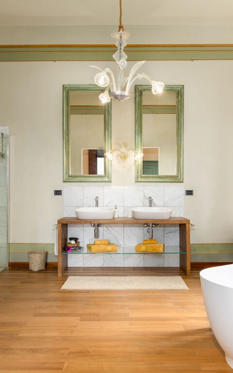 Villa Silvia: Badkamer