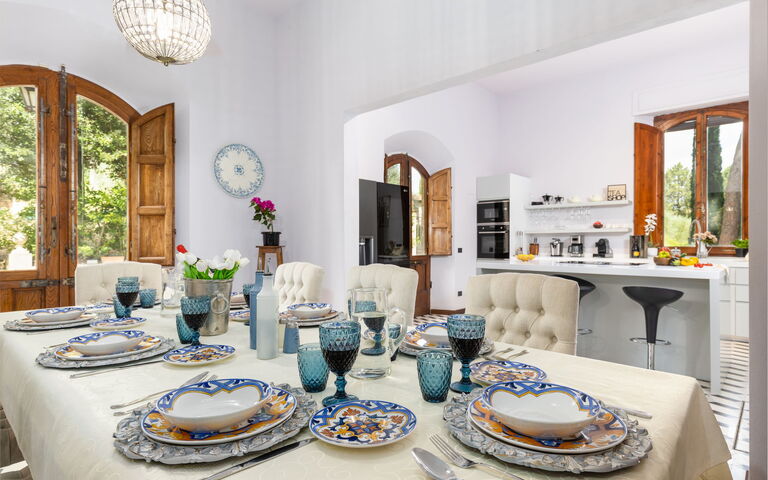 Villa Silvia: Lunchroom