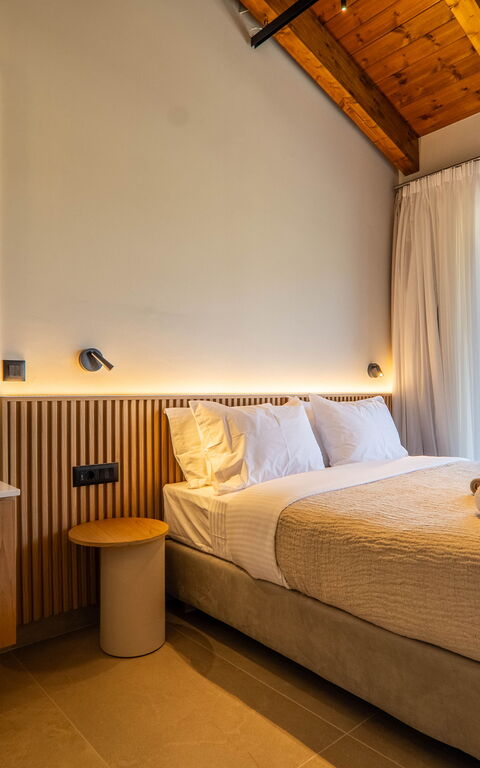 Villa Zen Chrysi: slaapkamer