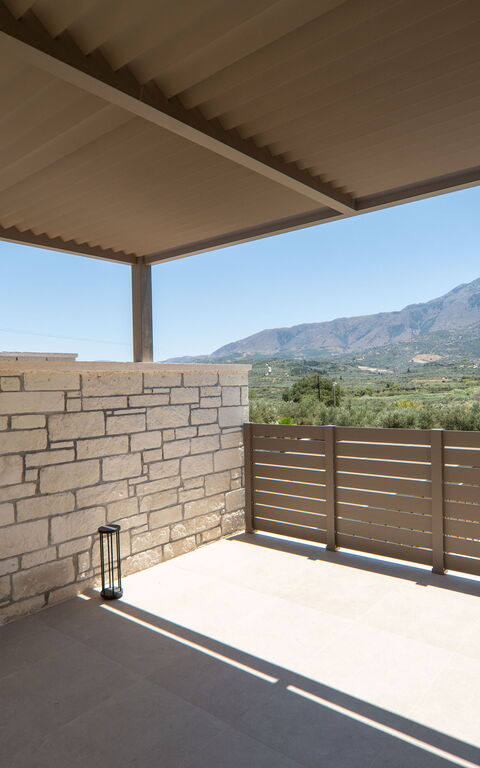 Villa Zen Aphrodite: Balkon / terras / patio, Buitenkanten, Buitenshuis