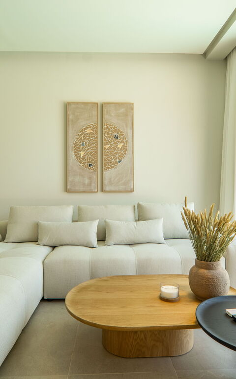 Villa Zen Hephaistos: Woonkamer