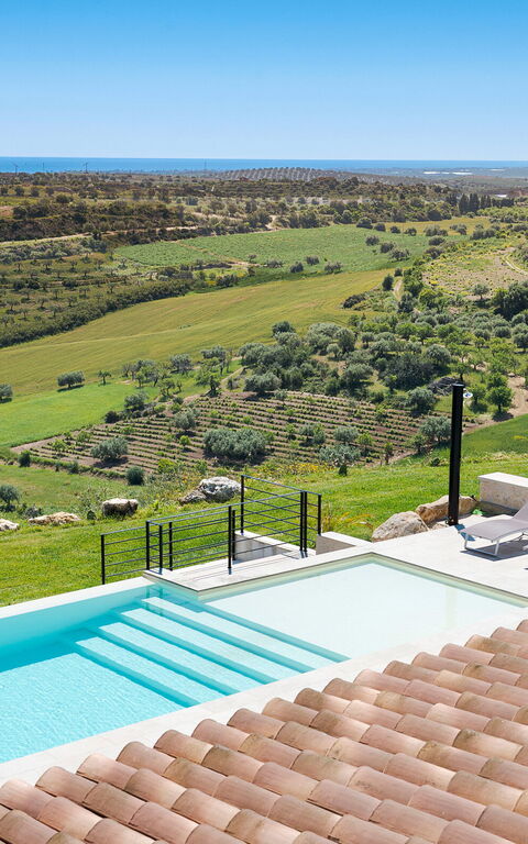 Netina Domus: Buitenshuis, Keer bekeken, Tuin, zwembad