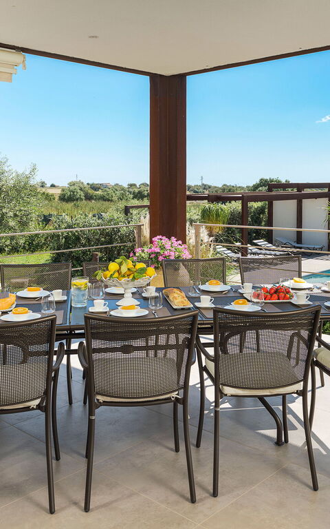 Corte Antigua: Balkon / terras / patio, Buitenkanten, Buitenshuis, Tuin, zwembad