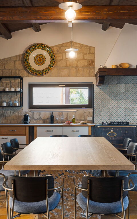 Corte Antigua: Keuken, Lunchroom