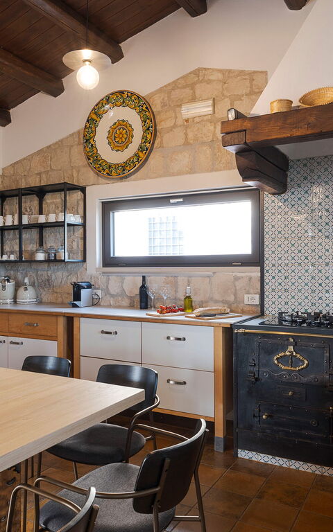 Corte Antigua: Keuken, Lunchroom