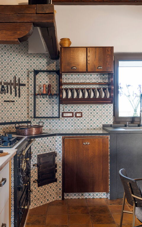 Corte Antigua: Keuken, Lunchroom