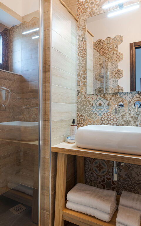 Corte Antigua: Badkamer