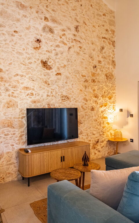 Villa Platon: Woonkamer