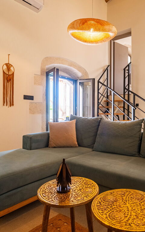 Villa Platon: Woonkamer