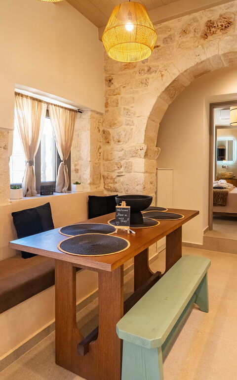 Villa Platon: Keuken, Lunchroom