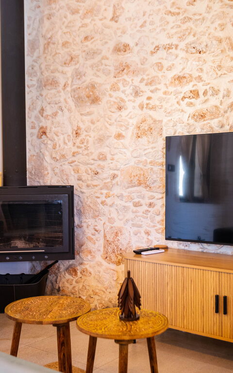 Villa Platon: Woonkamer