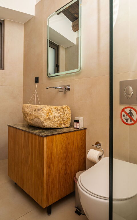 Villa Platon: Badkamer