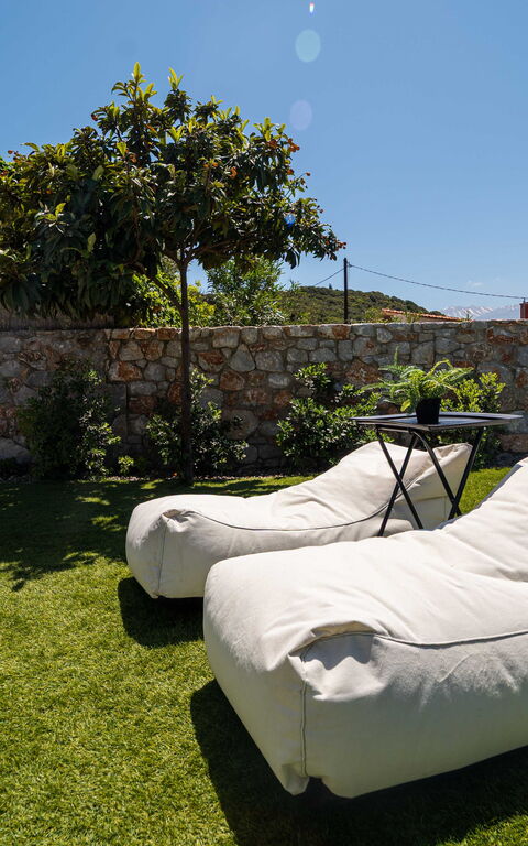 Villa Platon: Buitenshuis, Tuin
