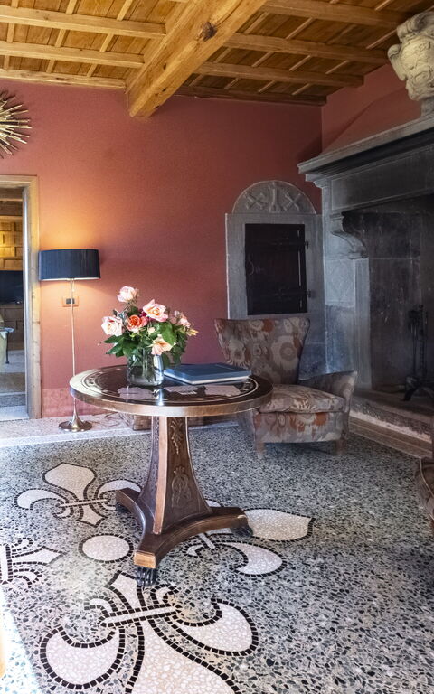 Villa Tenuta Casenuove: Woonkamer