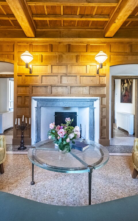 Villa Tenuta Casenuove: Woonkamer