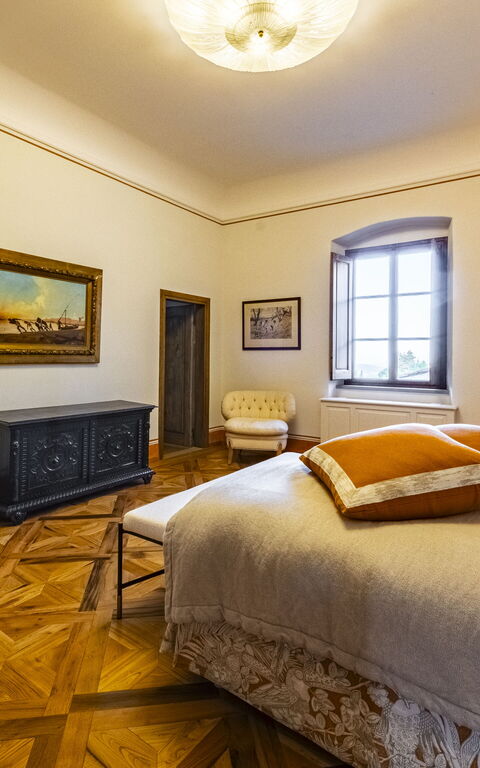 Villa Tenuta Casenuove: slaapkamer