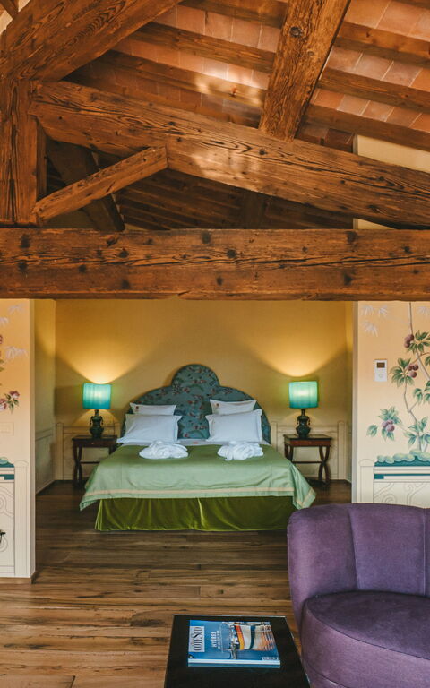 Villa Tenuta Casenuove: slaapkamer