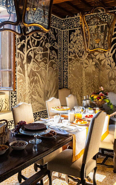 Villa Tenuta Casenuove: Lunchroom