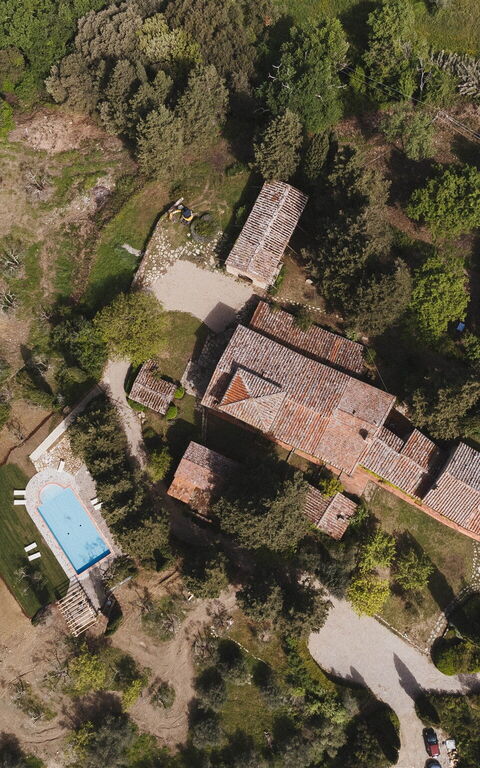 Podere Lupinati: Keer bekeken, zwembad