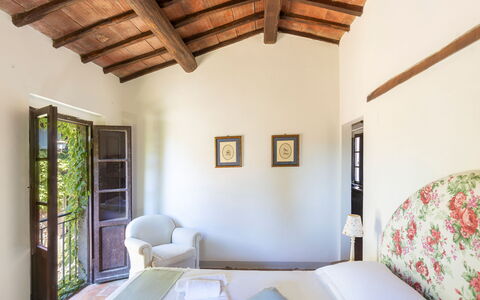 Accommodatie Granaio: slaapkamer