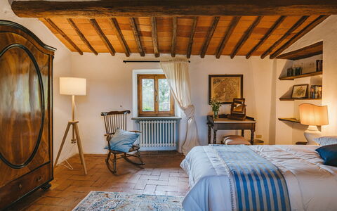 Accommodatie Corte: slaapkamer