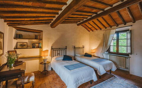 Accommodatie Corte: slaapkamer