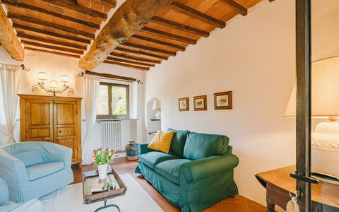 Accommodatie Corte: Woonkamer