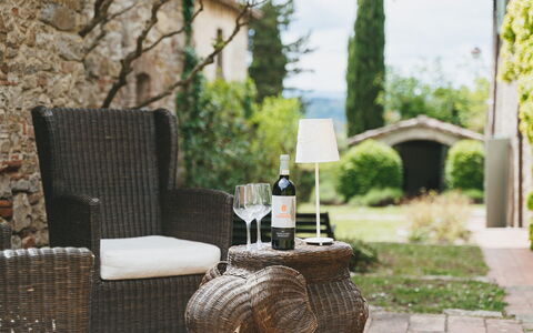 Accommodatie Colonica: Balkon / terras / patio