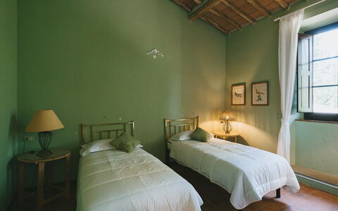 Accommodatie Colonica: slaapkamer