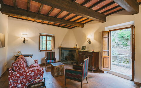 Accommodatie Villa: Woonkamer