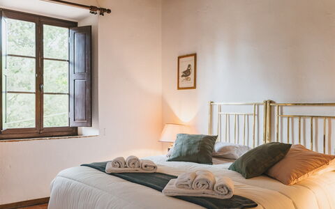 Accommodatie Colonica: slaapkamer