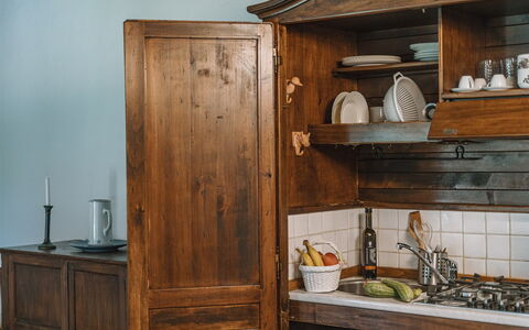 Accommodatie Loggetta: Keuken