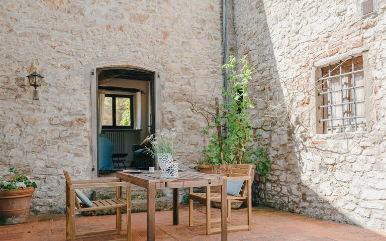 Accommodatie Corte: Balkon / terras / patio