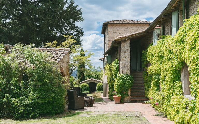 Podere Lupinati: Buitenkanten, Buitenshuis, Tuin